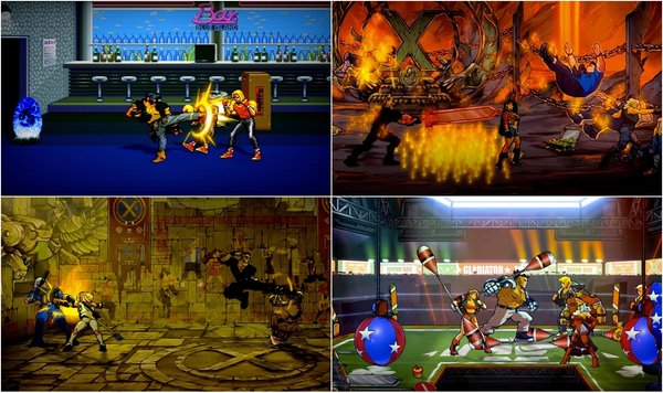 《怒之铁拳4 周年纪念版》中文版登陆主机平台 加入新元素玩法