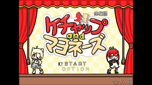 日式新游《蕃茄酱与美乃滋》上线Steam新品节 试玩版放出