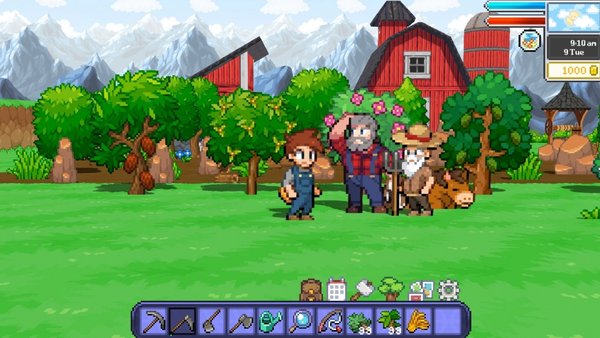 像素农场模拟游戏《Cornucopia》将于4月中旬发售 养成你的大农场!