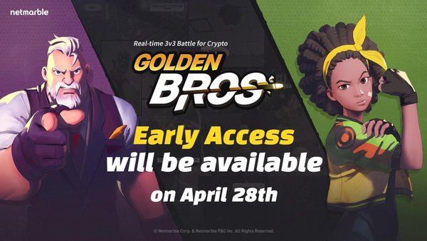 《Golden Bros》移动PC双平台上线计划 预售福利释出